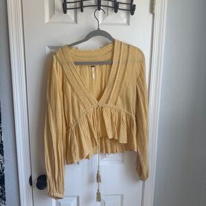 Free people longsleeve top